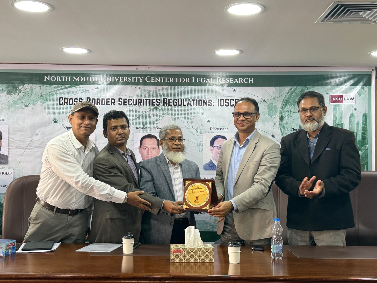Center for Legal Research Hosts Seminar on ‘Cross-Border Securities Regulation: IOSCO’